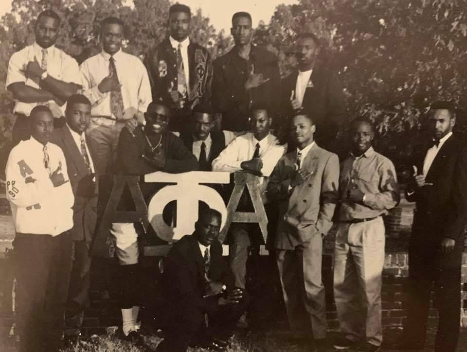 Early Gamma Delta brothers in suits